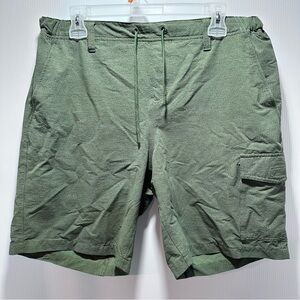 MEC Shorts Men’s 36 Hiking Cargo‎ Stretch Drawstring Nylon Spandex Like New
